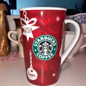 2009 Starbucks Christmas large mug w handle